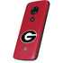 University of Georgia Logo Red Moto E5 Play Skin